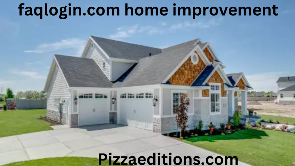 faqlogin.com home improvement